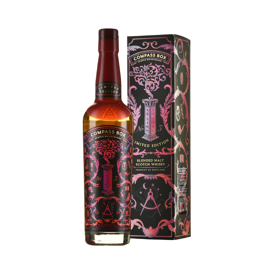 Rượu Whisky Compass Box No Name No 3 Blended Malt Scotch