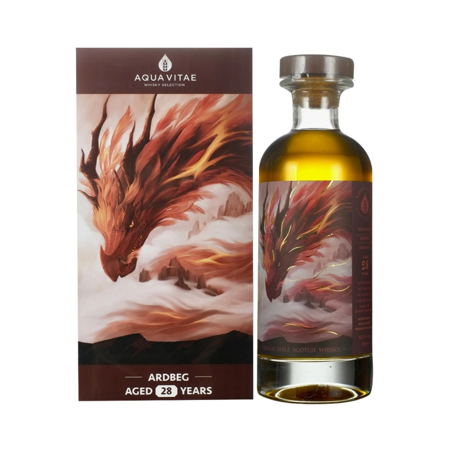 Rượu Whisky Aqua Vitae Ardbeg 1995 28 Year Single Malt