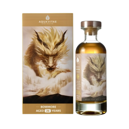 Rượu Whisky Aqua Vitae Bowmore 1997 26 Year Single Malt