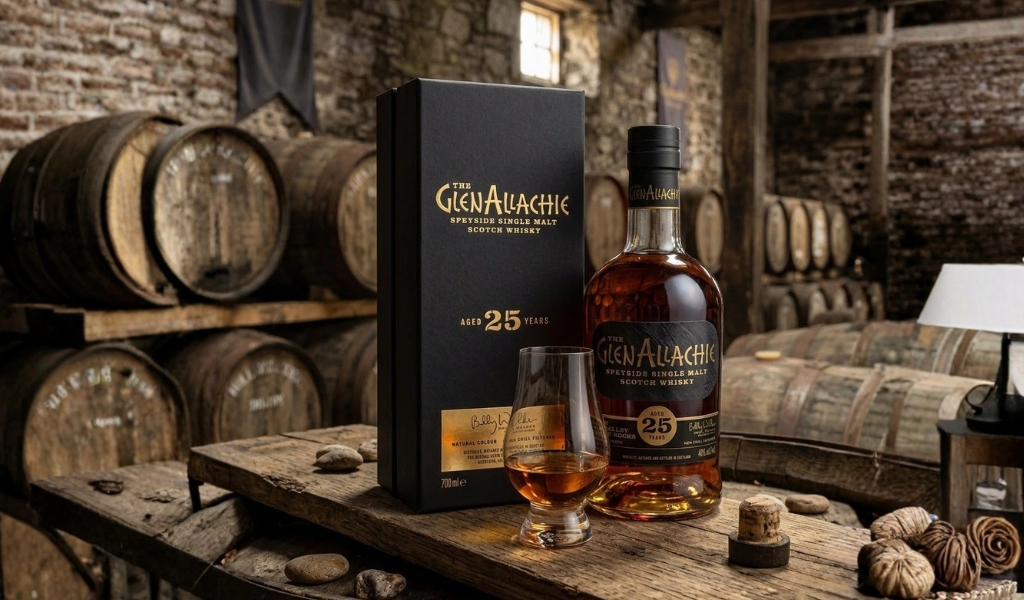 GlenAllachie 25 Gồ Sồi