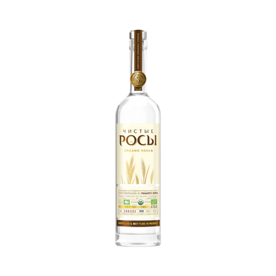Rượu Vodka Nga Chisti Rosi Rye Organic 700ml