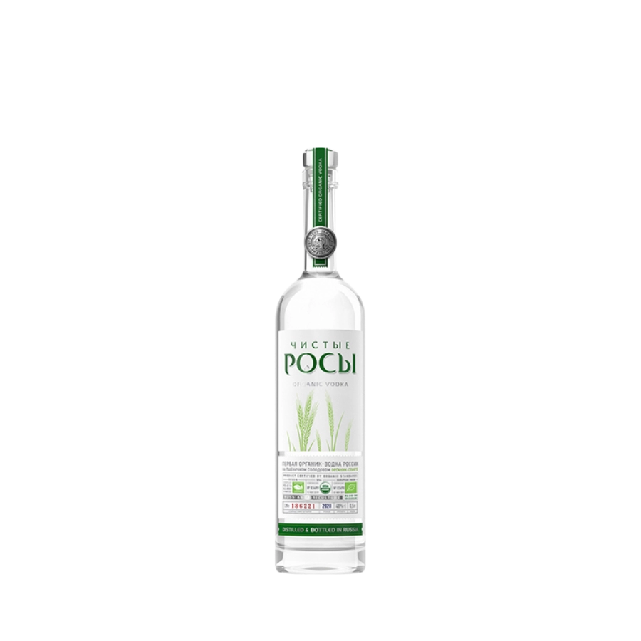 Rượu Vodka Nga Chisti Rosi Organic 500ml