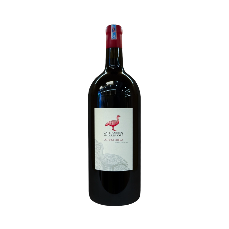 Rượu Vang Đỏ Úc Cape Barren Old Vine Reserve McLaren Vale Shiraz 3L 2018 Kèm Hộp Gỗ 