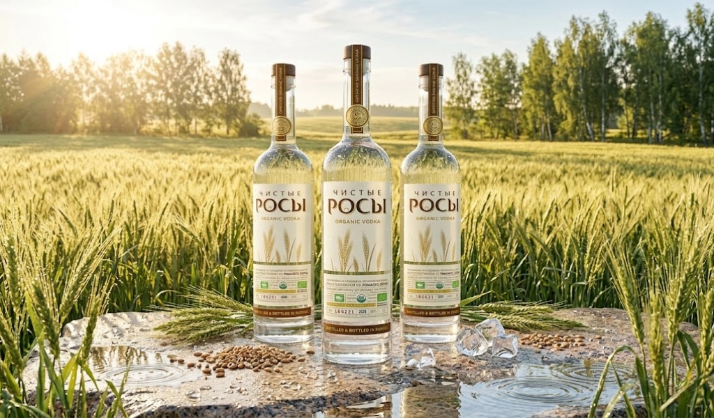 Chai Vodka Chisti Rosi Rye Organic Cao Cấp