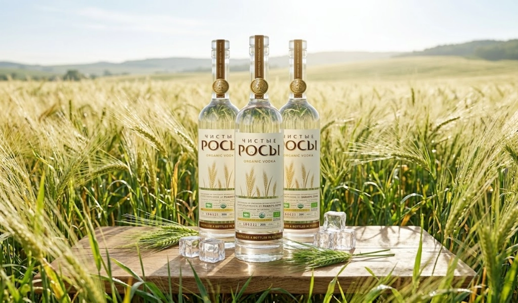 Rượu Vodka Nga Chisti Rosi Rye Organic 1L