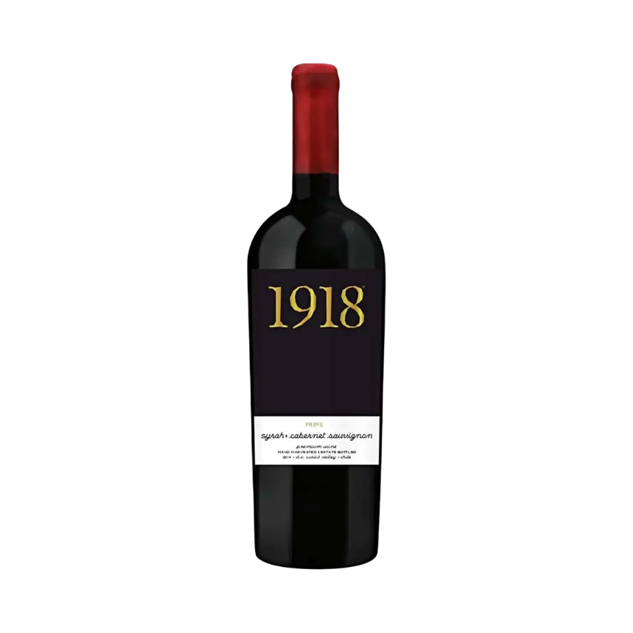 Rượu Vang Đỏ Chile 1918 Prime Syrah Cabernet Sauvignon Premium 2017