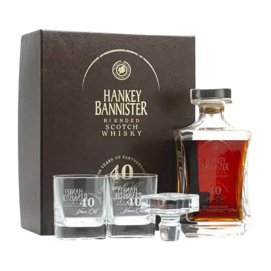 Rượu Whisky Hankey Bannister 40 Year Old 250th Anniversary Decanter