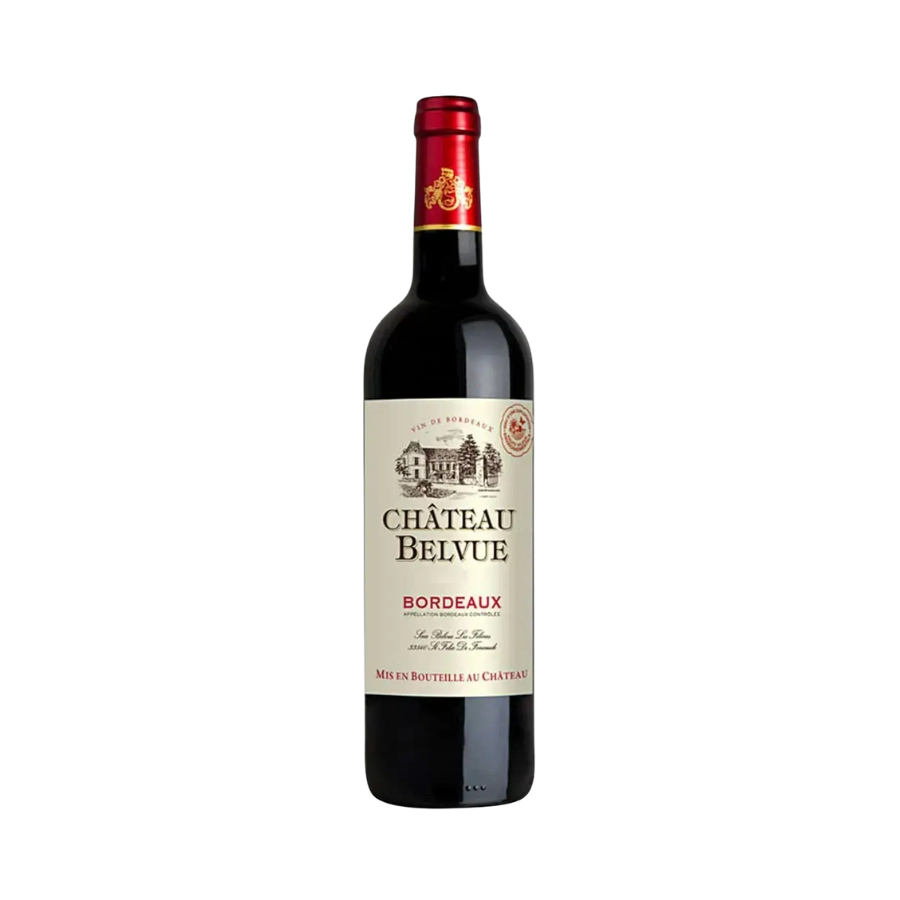 Rượu Vang Đỏ Pháp Chateau Belvue Bordeaux