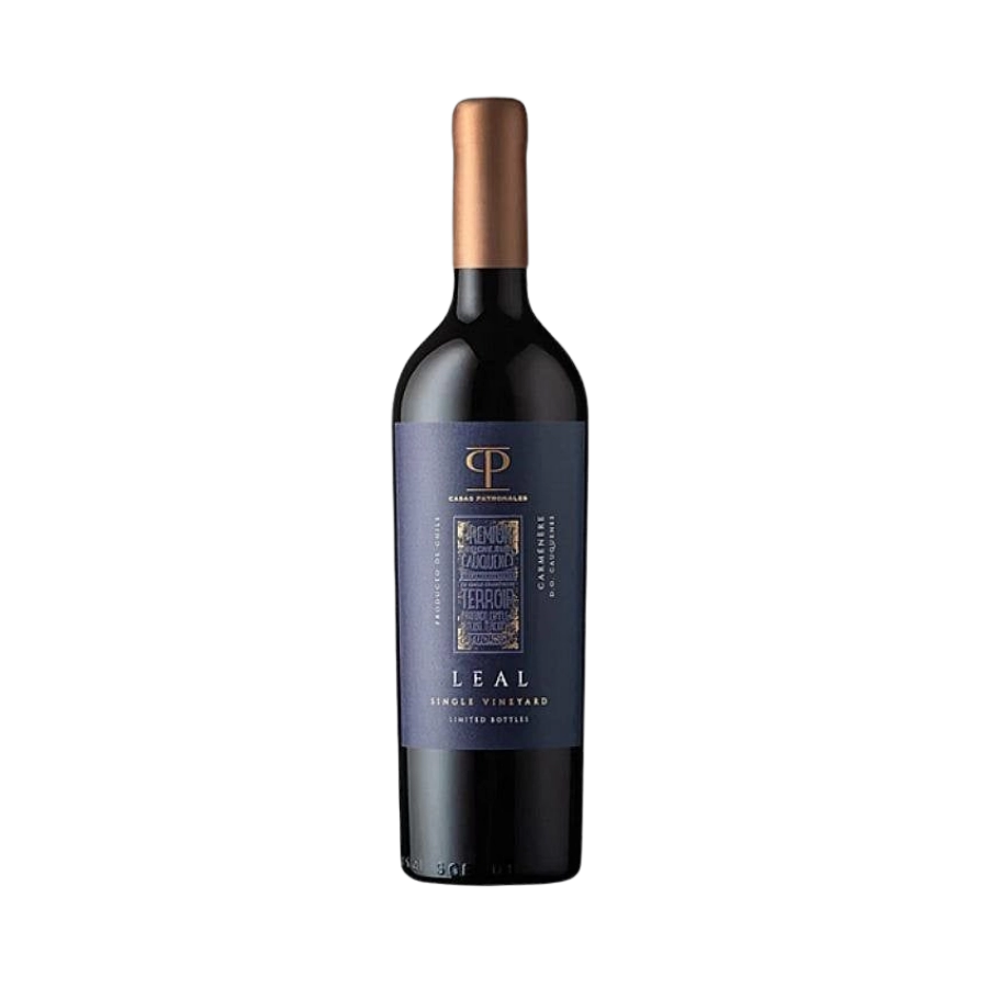 Rượu Vang Đỏ Chile Casas Patronales Leal Single Vineyard Carmenere 
