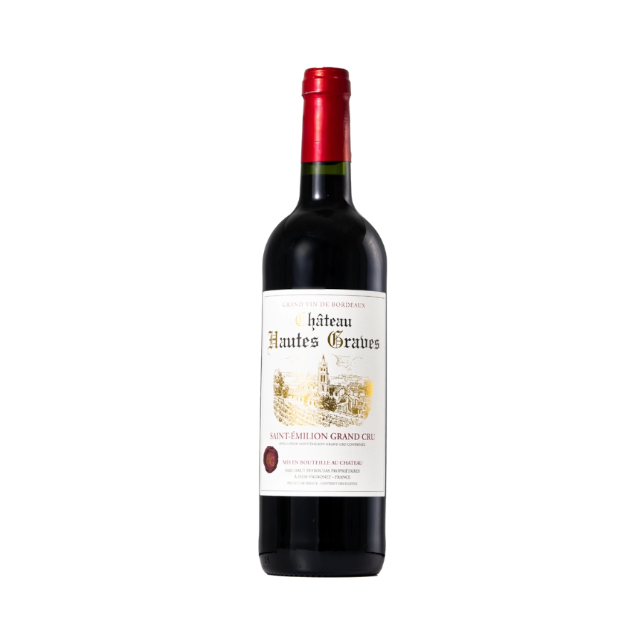 Rượu Vang Đỏ Pháp Chateau Hautes Graves ST Emillion Grand Cru 2020