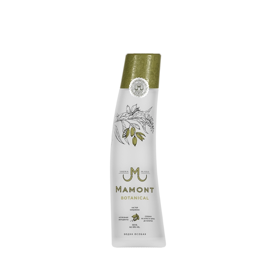 Rượu Vodka Nga Mamont Botanical 500ml