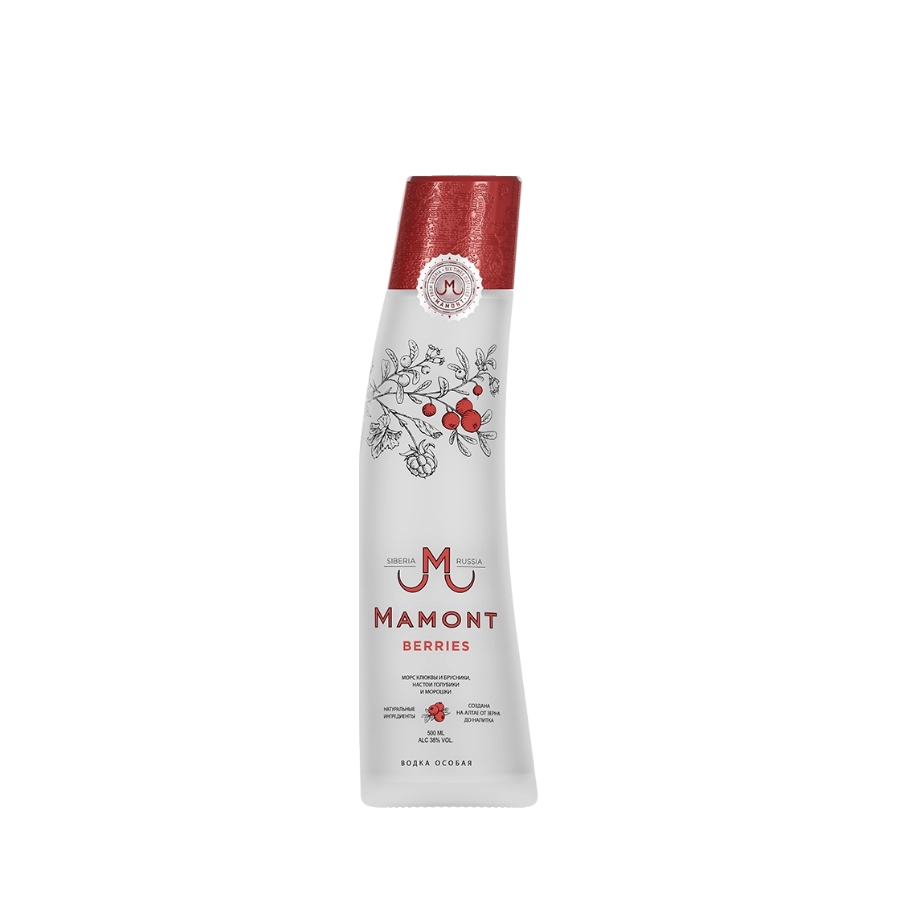 Rượu Vodka Nga Mamont Berries 500ml