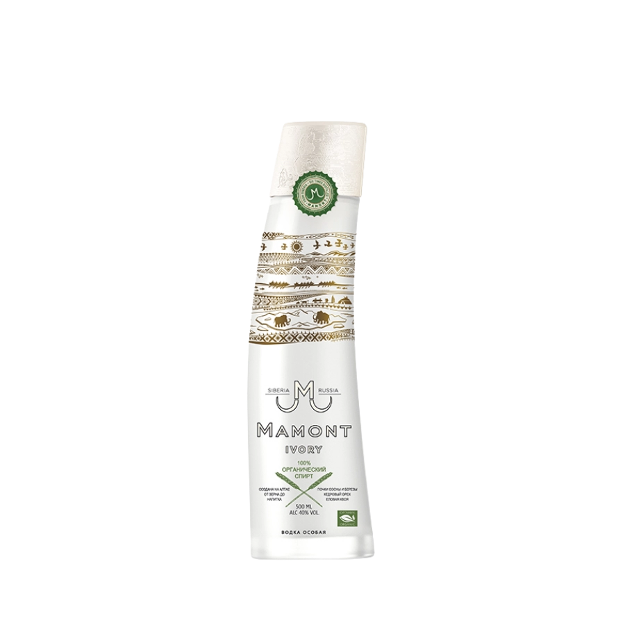 Rượu Vodka Nga Mamont Ivory 500ml