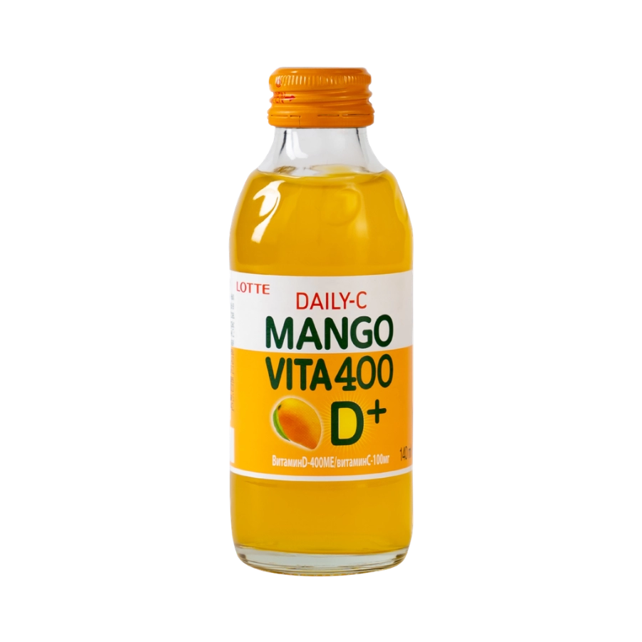 Nước Giải Khát Hàn Quốc Daily C Bổ Sung Vitamin C - D Vị Xoài 