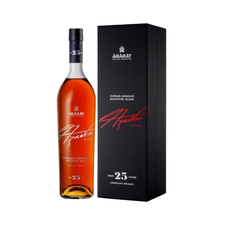 Rượu Brandy Armenia Ararat Charles Aznavour Signature Blend 21 Year Old