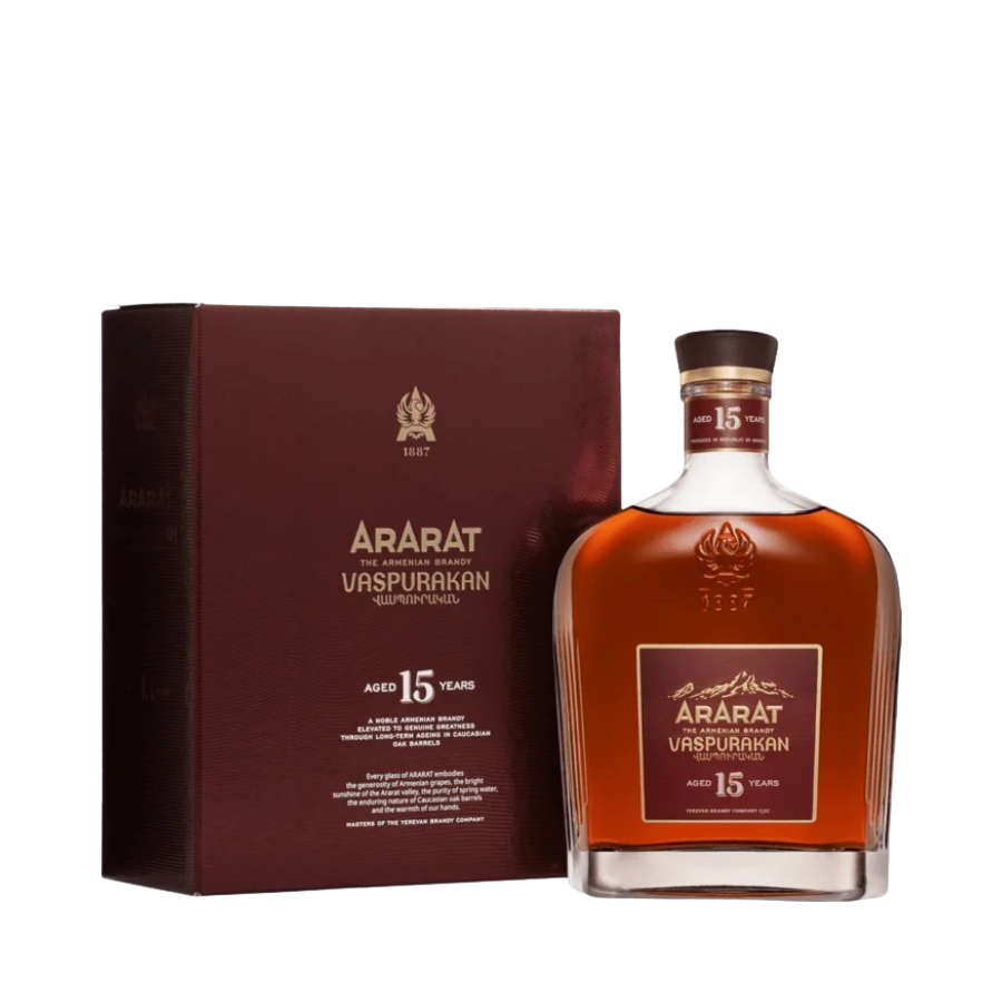 Rượu Brandy Armenia Ararat Vaspurakan 15 Year Old