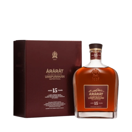 Rượu Brandy Armenia Ararat Vaspurakan 15 Year Old