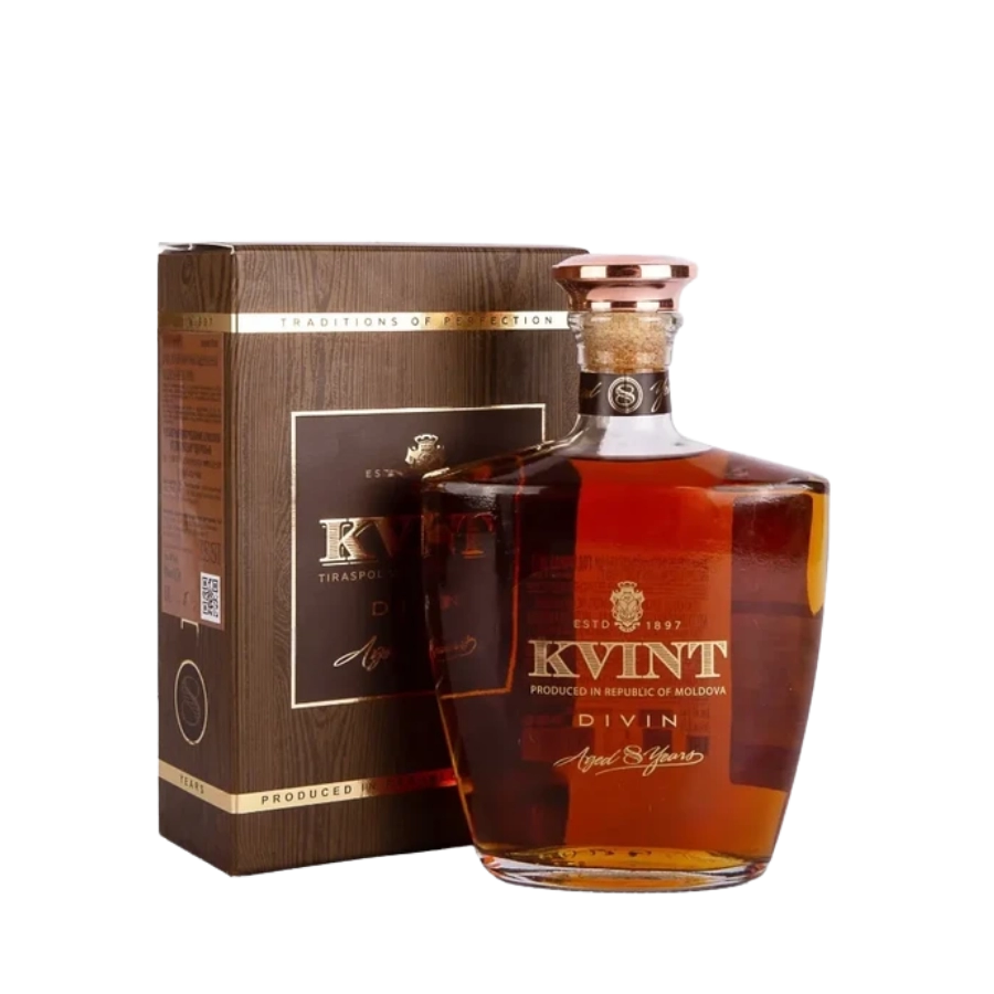 Rượu Cognac Moldova Kvint Divin 8 Year Old