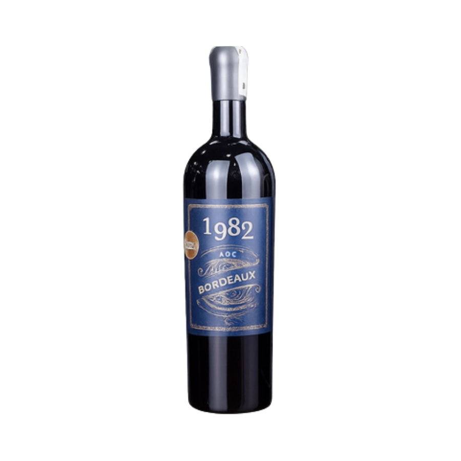 Rượu Vang Đỏ Pháp Bordeaux AOC 1982