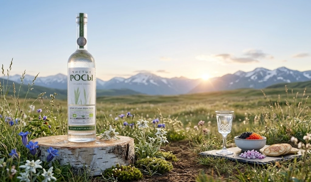 Rượu Vodka Organic 1L