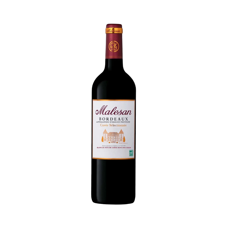 Rượu Vang Đỏ Pháp Malesan Bordeaux