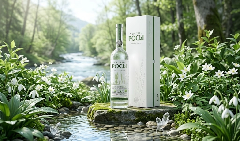 Vodka Chisti Rosi Organic 700ml Kèm Hộp