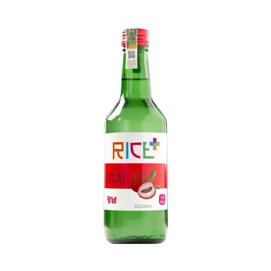 Rượu Soju Rice+ Việt Nam Vị Vải