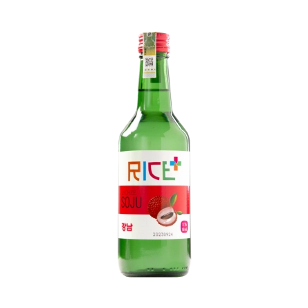 Rượu Soju Rice+ Việt Nam Vị Vải