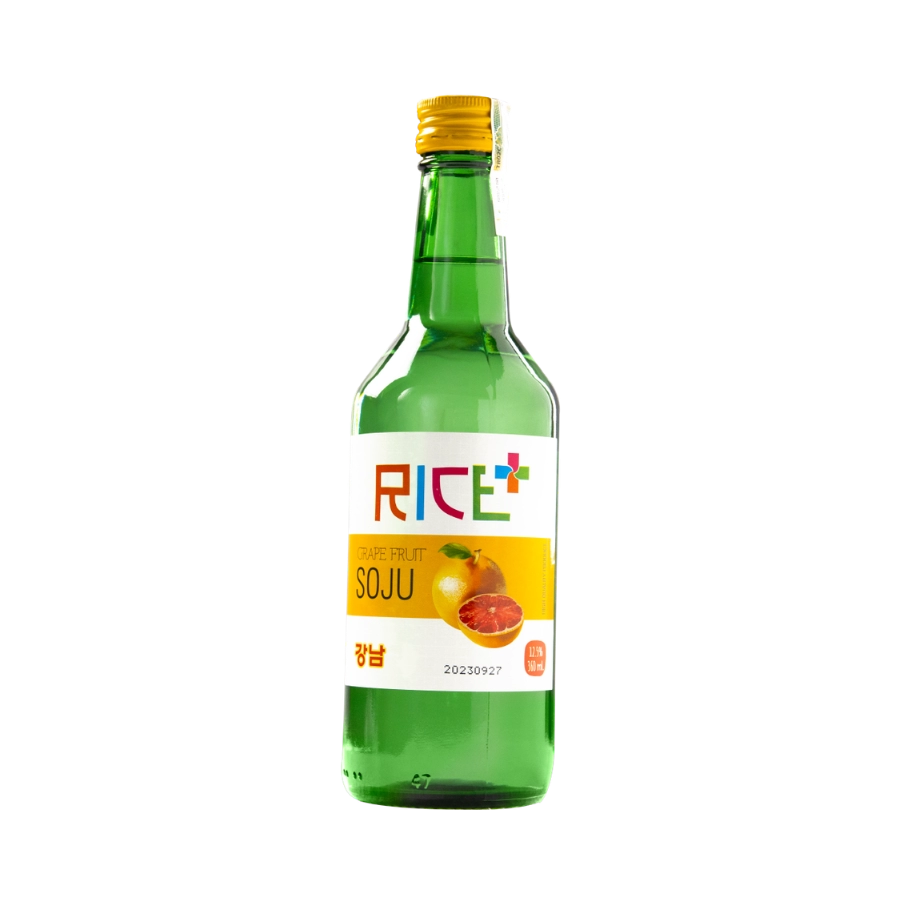 Rượu Soju Rice+ Việt Nam Vị Bưởi