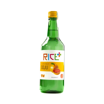 Rượu Soju Rice+ Việt Nam Vị Bưởi