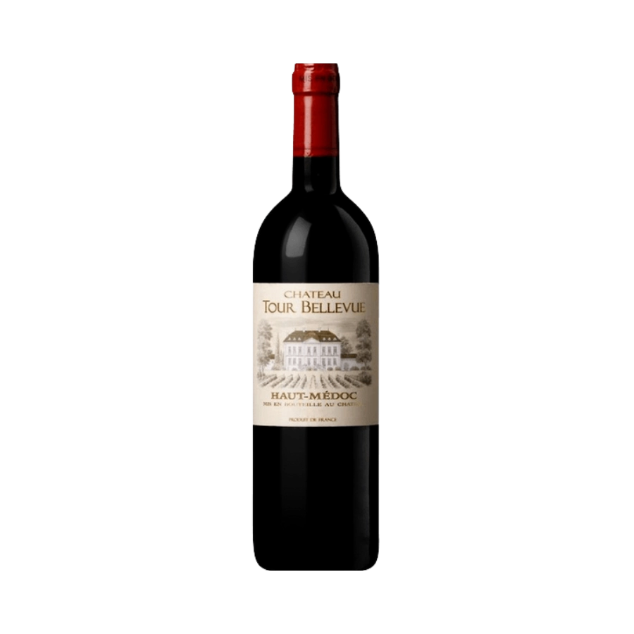 Rượu Vang Đỏ Pháp Chateau Tour Bellevue Haut Medoc 2014