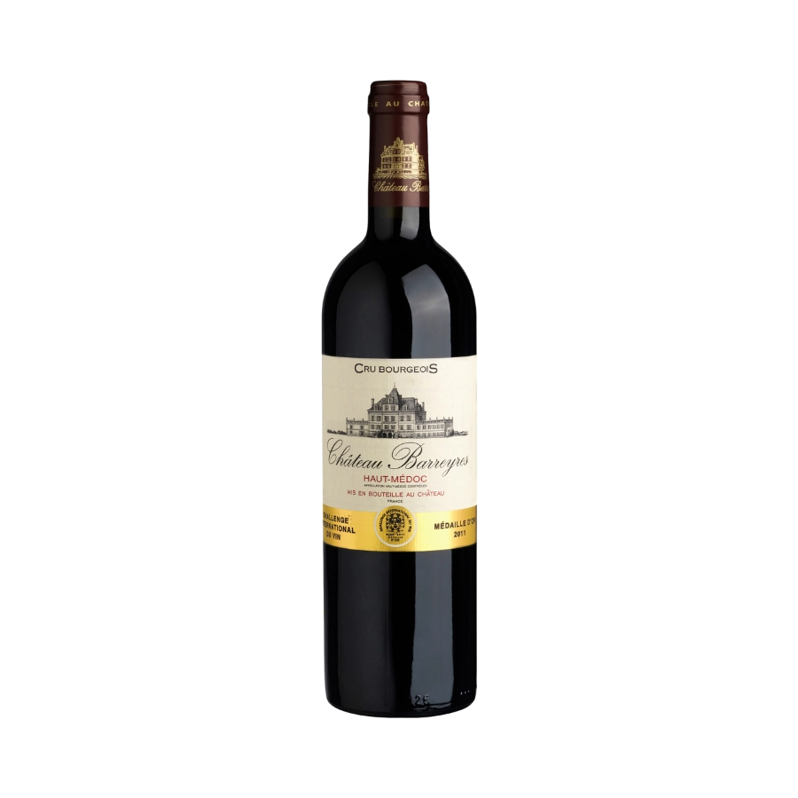 Rượu Vang Đỏ Pháp Chateau Barreyres 