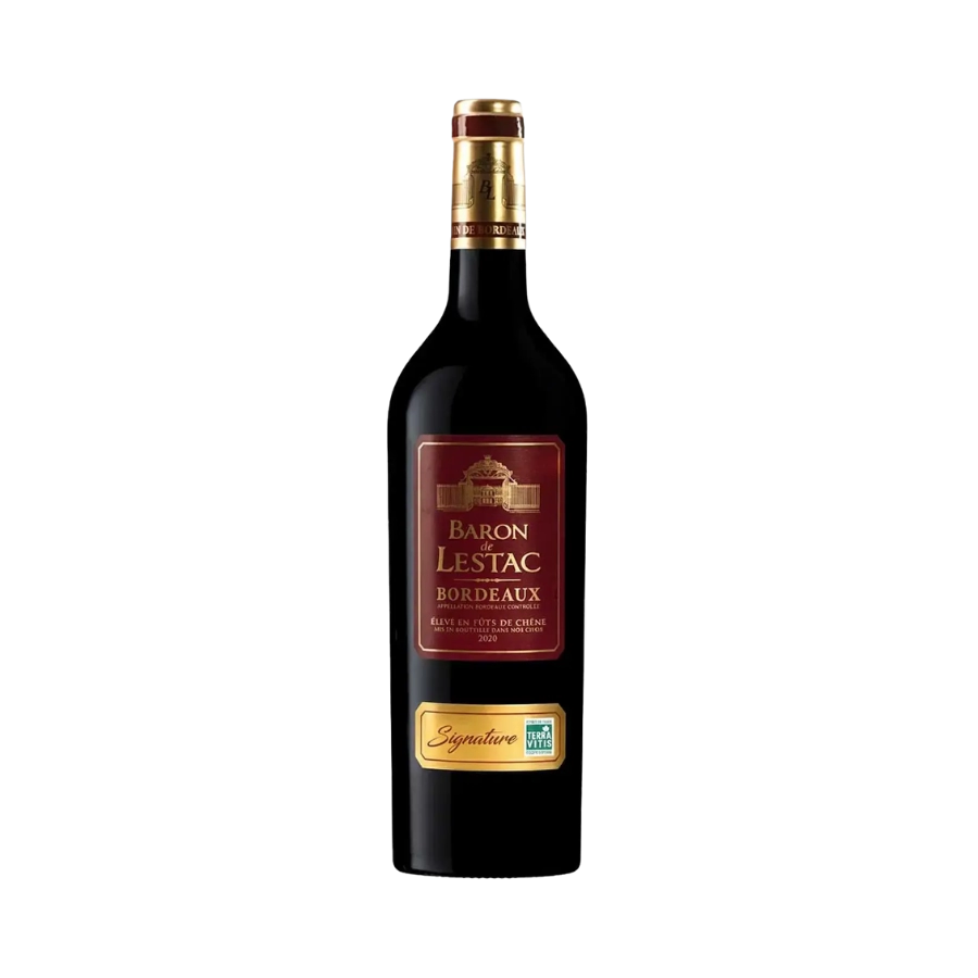 Rượu Vang Đỏ Pháp Baron de Lestac Bordeaux Signature