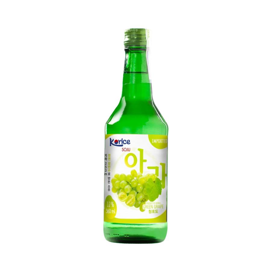 Rượu Soju Hàn Quốc Korice Nho