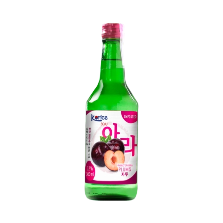 Rượu Soju Hàn Quốc Korice Mận
