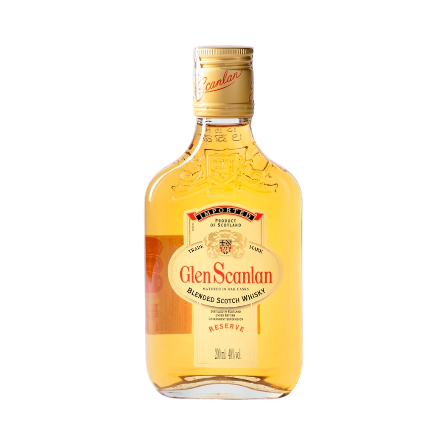 Rượu Whisky Pháp Glen Scanlan Blended Scotch Whisky Resewa 200ml
