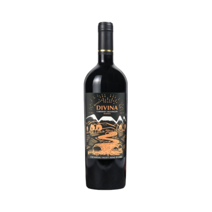 Rượu Vang Đỏ Chile Divina