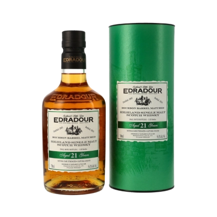Rượu Whisky Edradour 21 Year Old 2003 Bourbon Barrel Matured Small Batch