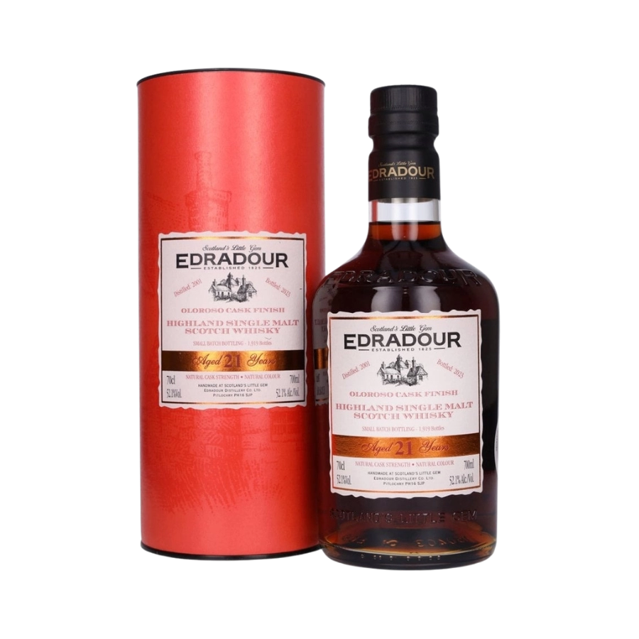 Rượu Whisky Edradour 21 Year Old 2001 Oloroso Sherry Finish