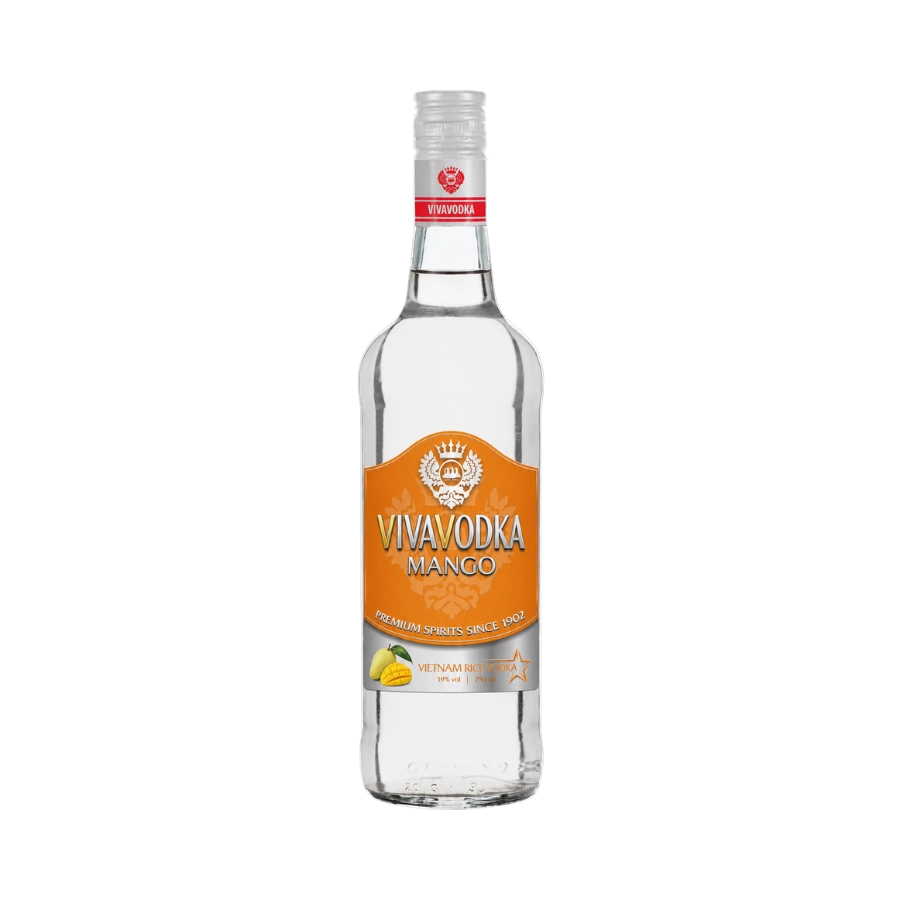 Rượu Vodka Việt Nam Bình Tây Viva Vodka Mango