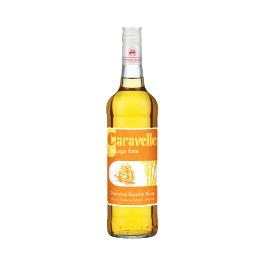 Rượu Rum Việt Nam Bình Tây Caravelle Mango