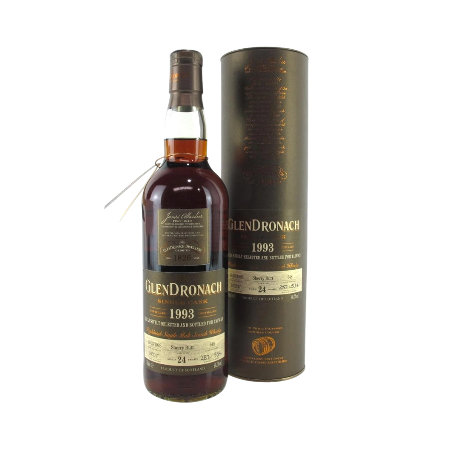 Rượu Whisky Glendronach 24 Year Old 1993 Taiwan Exclusive
