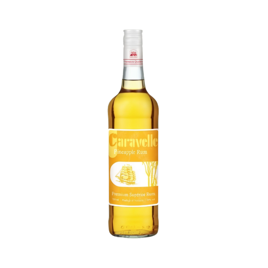Rượu Rum Việt Nam Bình Tây Caravelle Pineapple