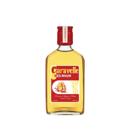 Rượu Rhum Việt Nam Bình Tây Caravelle 175ml