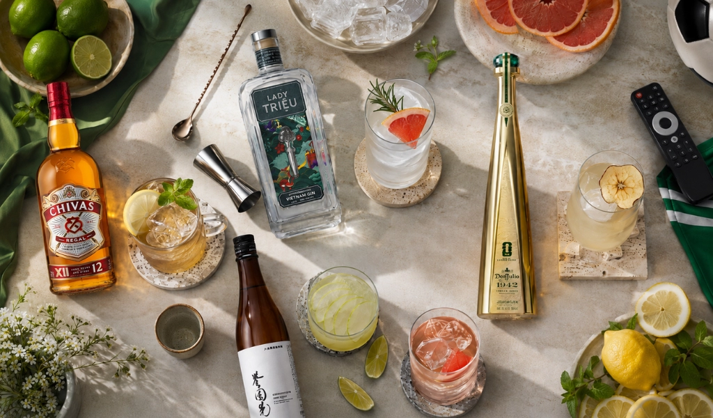 4 Công Thức Pha Chế Cocktail Mát Lạnh Cho Mùa Hè Bóng Đá