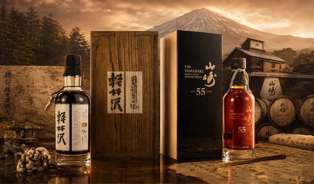 Di Sản Whisky Nhật Karuizawa 1960 Đến Yamazaki 55 Năm