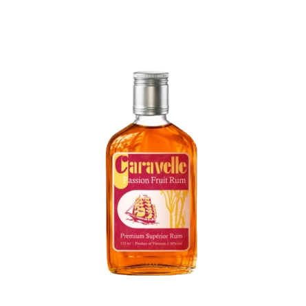 Rượu Rum Việt Nam Bình Tây Caravelle Passion Fruit 175ml