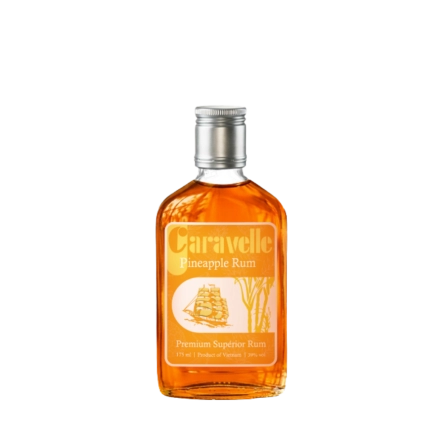 Rượu Rum Việt Nam Bình Tây Caravelle Pineapple 175ml