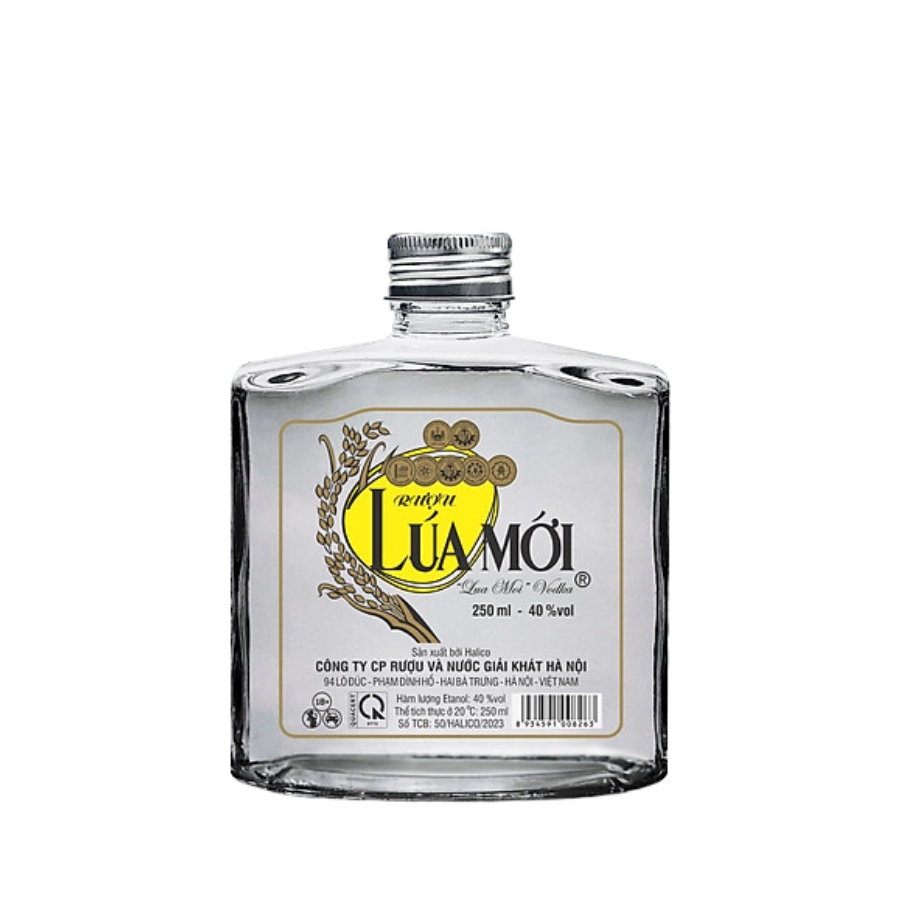 Rượu Vodka Việt Nam Halico Lúa Mới 250ml