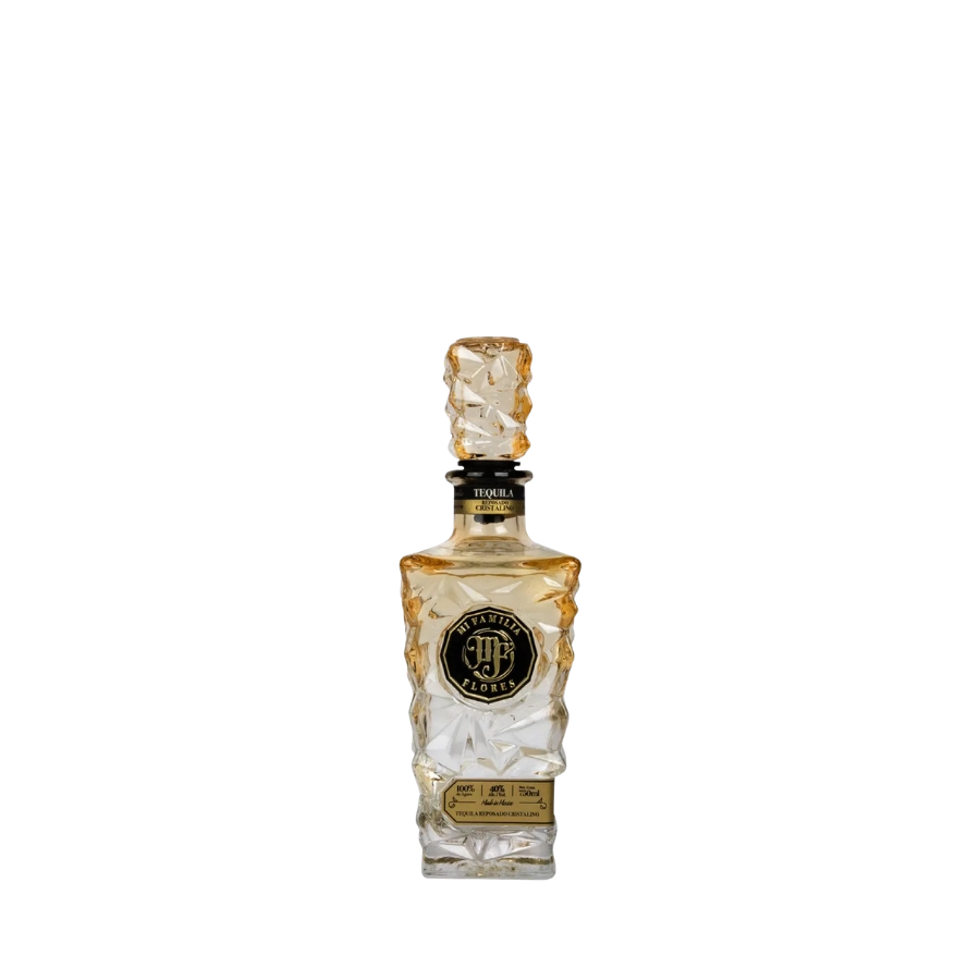 Rượu Tequila Mexico Mi Familia Flores Cristalino Reposado 375ml